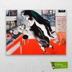 marc-chagall-the-birthday-doğumgünü-cizilmis-tuval