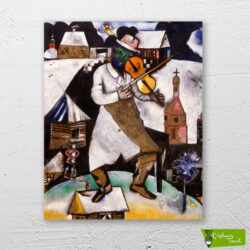 march-chagall-keman-çalan-adam-cizilmis-tuval