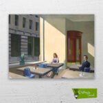 kafeteryada-güneş-ışığı-sunlight-in-a-cafeteria-cizilmis-tuval-1