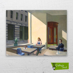 kafeteryada-güneş-ışığı-sunlight-in-a-cafeteria-cizilmis-tuval-1