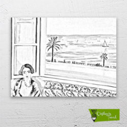 seated-woman-back-turned-to-the-open-window-cizilmis-tuval