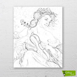 the-violinist-cizilmis-tuval