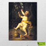 meyve-toplayan-çocuk-Gerard-van-Honthorst-cizilmis-tuval-1