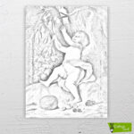 meyve-toplayan-çocuk-Gerard-van-Honthorst-cizilmis-tuval