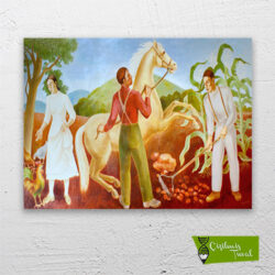 farming-and-animal-husbandry-olga-mohr-çiftçilik-ve-hayvancılık-cizilmis-tuval-1