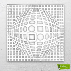 3d-renkli-sekiller-cizilmis-tuval