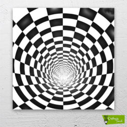 dama-desenli-dip-cizilmis-tuval