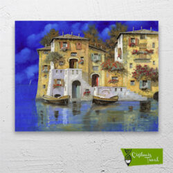 eski-yalı-Guido-Borelli-cizilmis-tuval-1