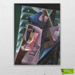 kahve-ogutucu-ve-kadeh-coffee-grinder-and-glass-cizilmis-tuval-1