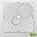 optik-illüzyon-toplar-cizilmis-tuval