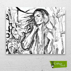 windy-forest-cizilmis-tuval